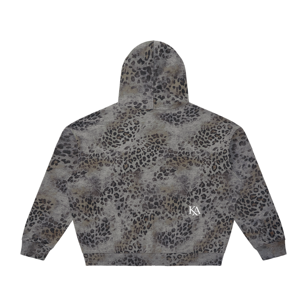 KA Leopard Full Zip Hoodie