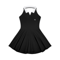 KA Women's Collared Halter A-Line Tennis Dress