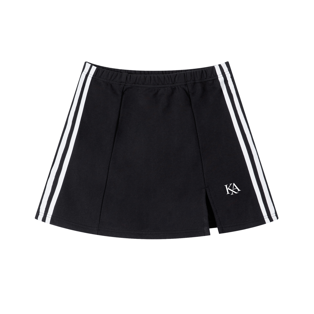 KA Side Stripe Slit Skirt
