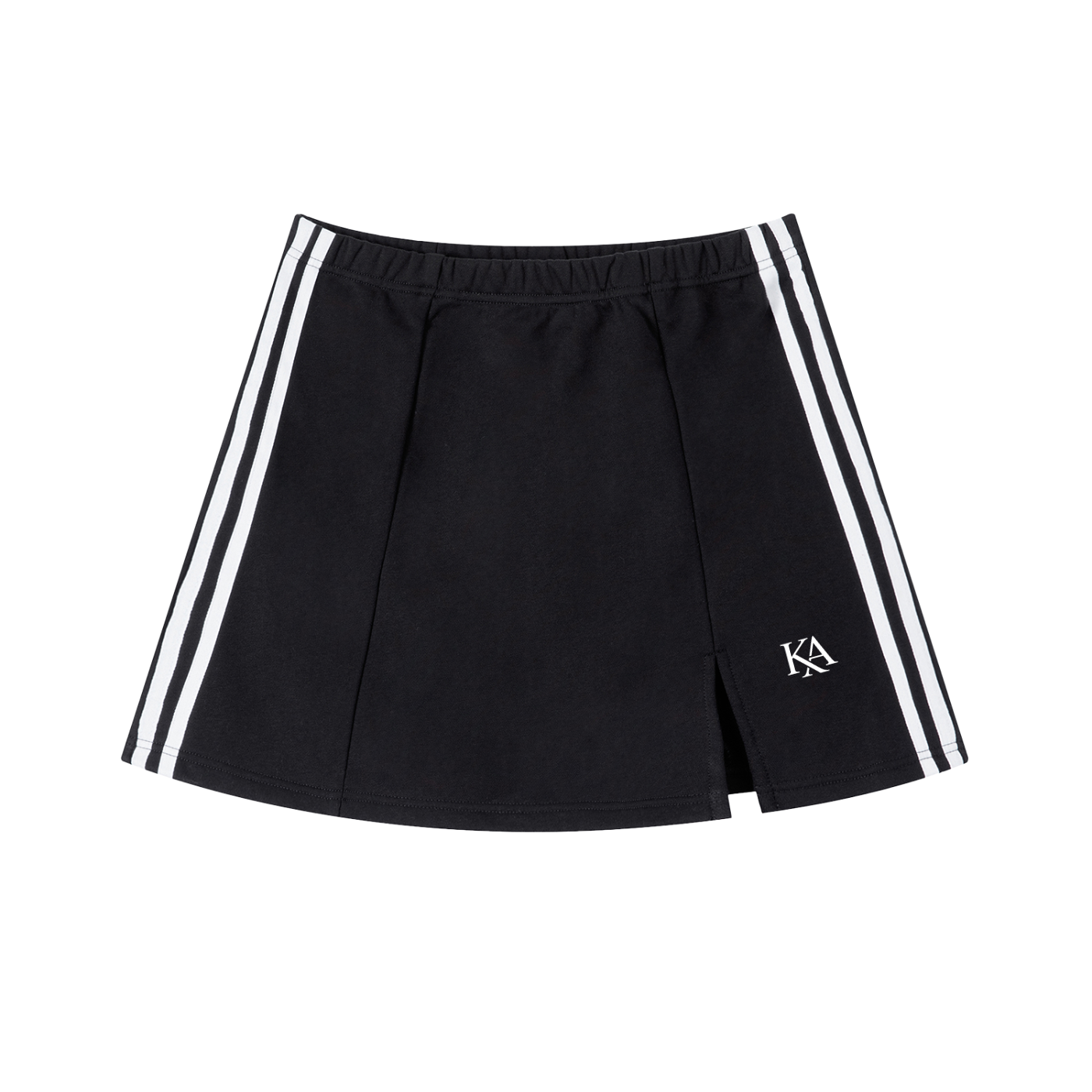 KA Side Stripe Slit Skirt