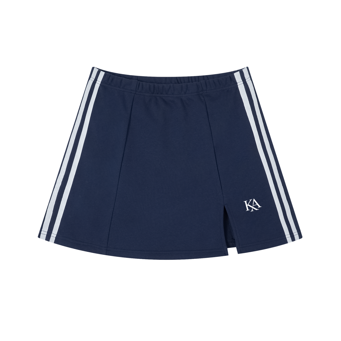 KA Side Stripe Slit Skirt