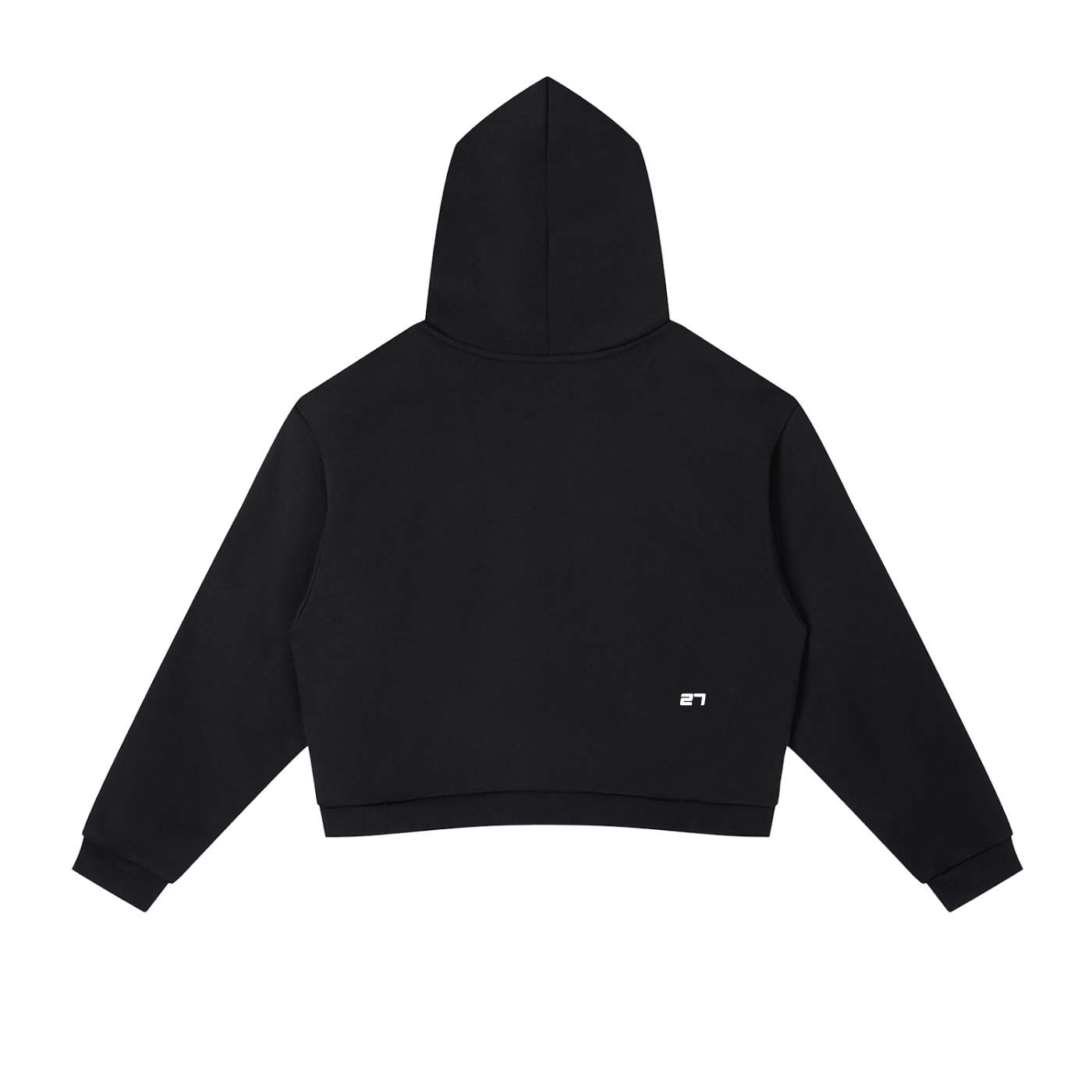 KA Side Stripe Cropped Hoodie