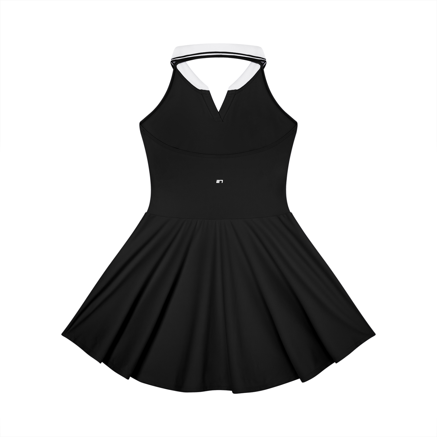KA Women's Collared Halter A-Line Tennis Dress