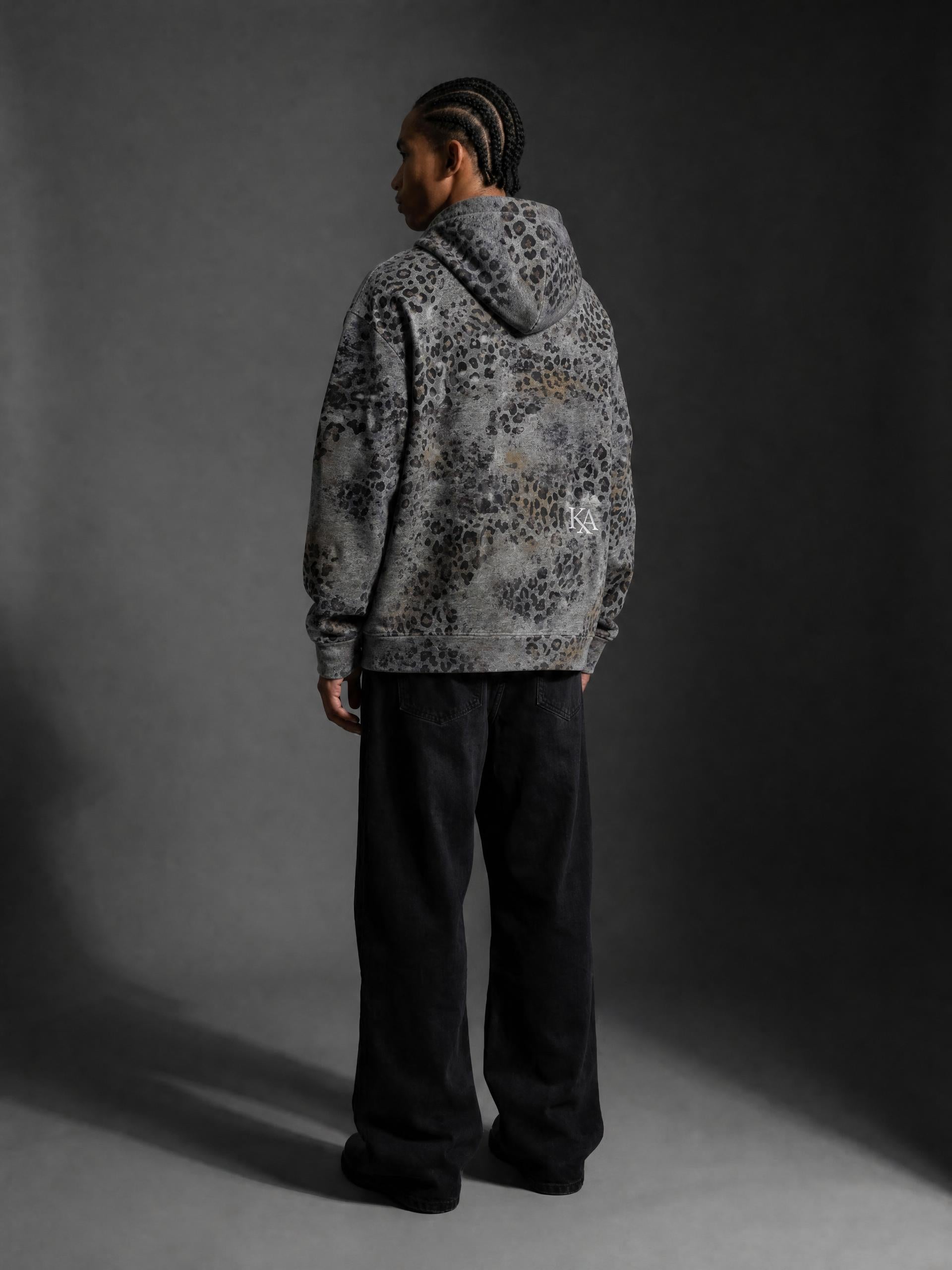 KA Leopard Full Zip Hoodie