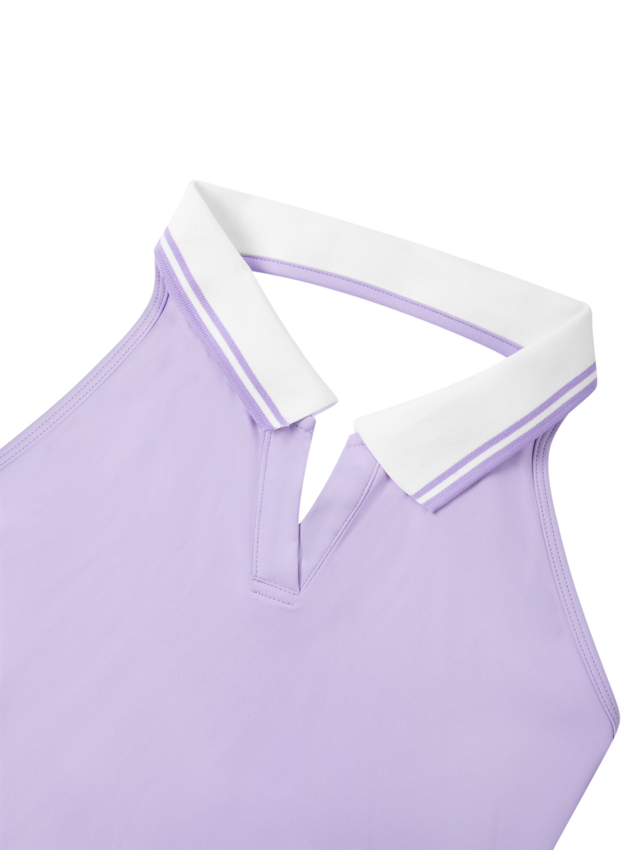 KA Women's Collared Halter A-Line Tennis Dress